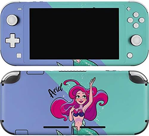 Skinit Decal Gaming Skin Compatible with Nintendo Switch Lite - Officially Licensed Disney The Little Mermaid Ariel Illustration Design