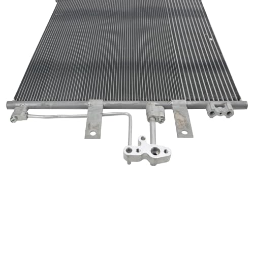 Image of TRQ Air Conditioning A /C Condenser Receiver Drier Compatible with 2009-2010 Dodge Ram 1500, 2500 2009 Ram 3500 2011 1500 2500 3500 CH3030240