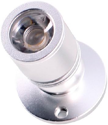 Brightsky 1w Warm White LED Mini Surface Mounted Light Jewelry Cabinet Lamp Spotlight Ac85-265v