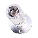 Brightsky 1w Warm White LED Mini Surface Mounted Light Jewelry Cabinet Lamp Spotlight Ac85-265v