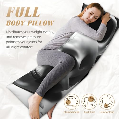 Housse de coussin douce zippée grand format imprimé crânes contrastés pour salon