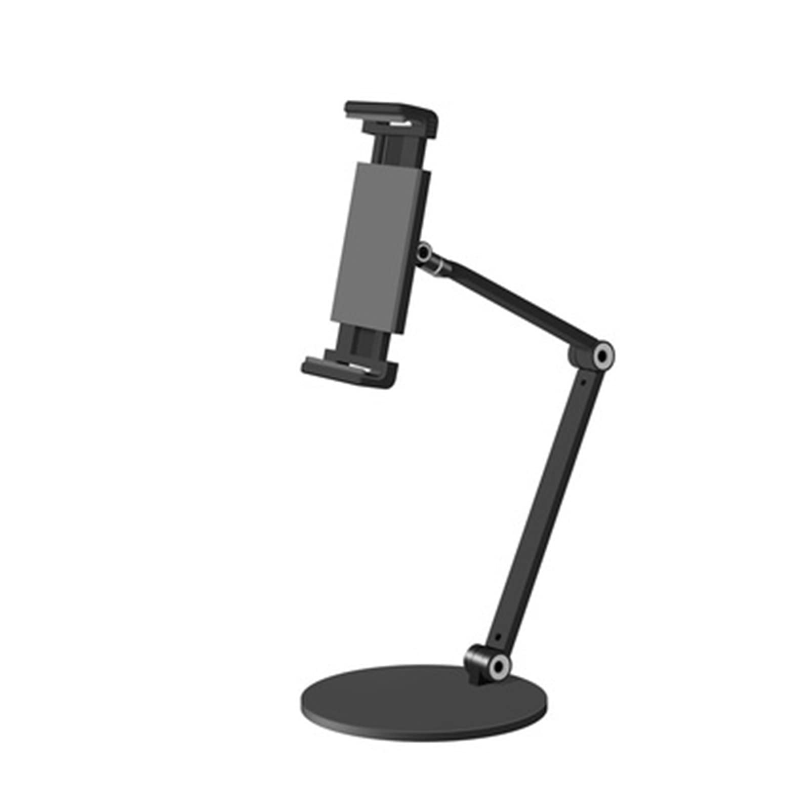 Soporte de Abrazadera Evita Caídas de Tablet en Escritorio Base de Aluminio Estable 8