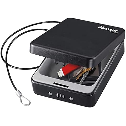 Master Lock ML-P005CEURBLKHRO Compact Safe for Valuables Cover