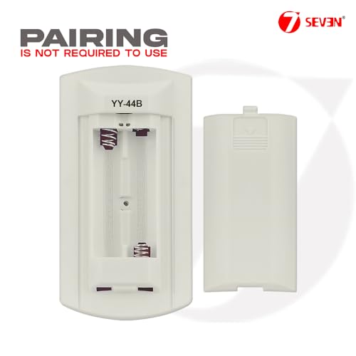 Image of 7SEVEN Compatible with Panasonic Air Conditioner Remote Control Model 44B Suitable for Split and Window 1 1.5 2 Ton Air Conditioner - Match Each Keys Exactly to Replicate Genuine Remote Function