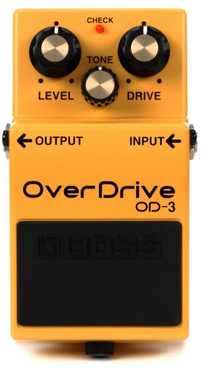 Amazon.com: BOSS OD-3 Overdrive Guitar Pedal (OD-3), gold, meduim