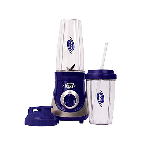 Now Sports Nutrition, Personal Blender With Two Bpa-Free And Dishwasher-Safe Cups And Lids, 300 Watt, 1-Blender #TOP22