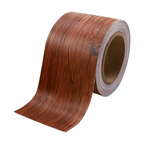 Cinta adhesiva autoadhesiva de 5 cm x 10 m, efecto madera, cinta de reparación de madera, cinta de reparación de madera de roble dorado, cinta impermeable para reparación de arañazos de madera,