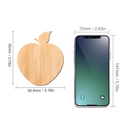 Imán de madera personalizado para profesores 10cm miniatura 2