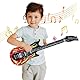 2 Stück Aufblasbare Gitarre,Luftgitarren zum Aufblasen,Luftgitarre,Auf zum Karneval Kinder Aufblasbar,Erwachsene Balloon Dekoration,e Spielzeug,Flammen Musik Musikinstrumente Gitarren