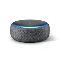Echo Dot (3ª generazione) - Altoparlante intelligente con integrazione Alexa - Tessuto antracite