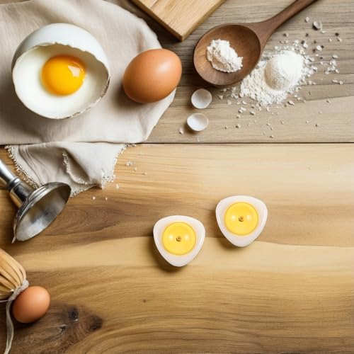 Perforadora de huevos sin grietas SHINEOFI utensilio con base estable para hervir 7