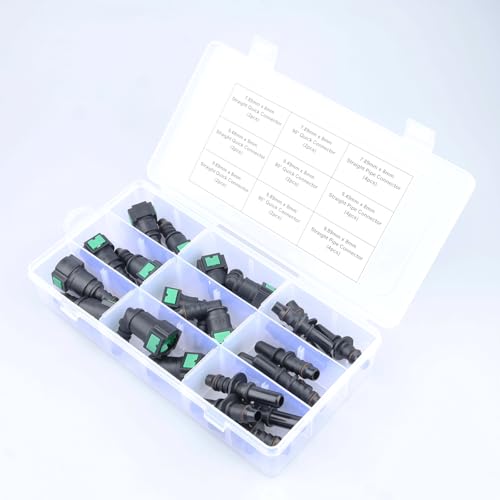 Kit de conector rápido de línea de combustible AC PERFORMANCE de 24 piezas para evitar fugas 4