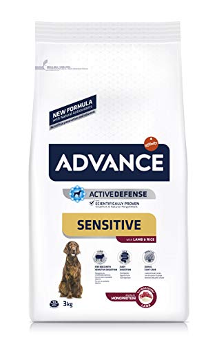 ADVANCE Sensitive - Pienso para Perro Medium-Maxi con Cordero y Arroz - 3kg