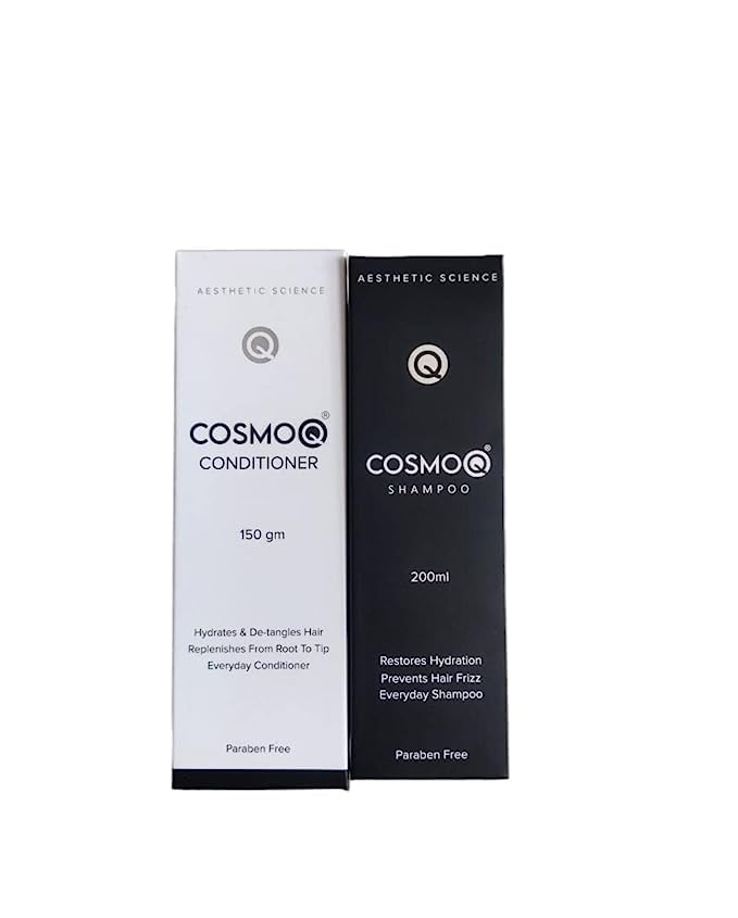 COSMO Q SHAMPOO & CONDITIONER COMBO PACK (200 ml & 150 gm)
