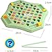 Flip Chess Fun Memory Game for Kids and Adults - Educational Matching Board Toy with 52 Animal Fruit Cards, Interactive Family Entertainment, A Smart Large Travel Chessboard(Fruit)