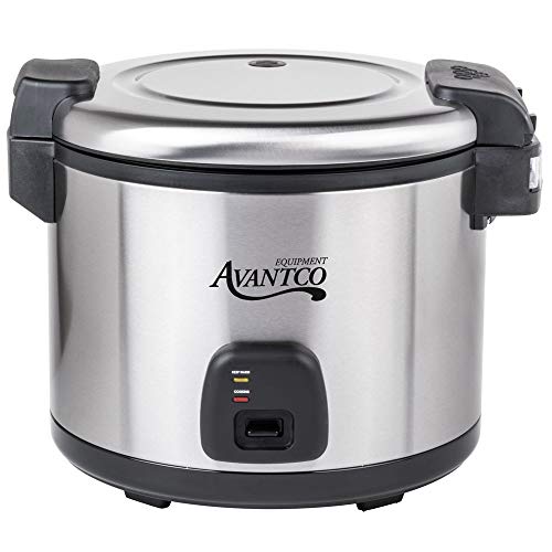 Avantco RC60 60 Cup (30 Cup Raw) Electric Rice Cooker/Warmer - 120V, 1550W