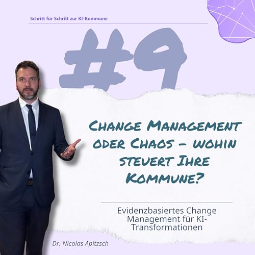 『#09: Change Management: Wie gelingt der Wandel mit KI in der Verwaltung?』のカバーアート
