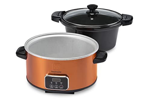 Toastmaster-4-Quart-Digital-Slow-Cooker-with-Locking-Lid-Copper Toastmaster 4 Quart Digital Slow Cooker with Locking Lid Copper