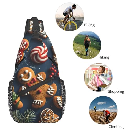 Bolso Cruzado Unisex Ligero para Senderismo 15.3in miniatura 6