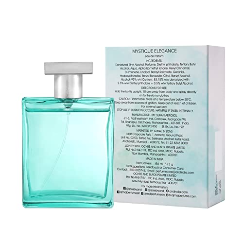 And Mystique Elegance Eau De Parfum 50ML Long Lasting Scent Spray Gift For Women Crafted By Ajmal - Image 6