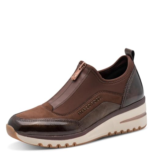 Marco Tozzi Zapatillas para Mujer 2-24780-45, Choco Comb, 39 EU