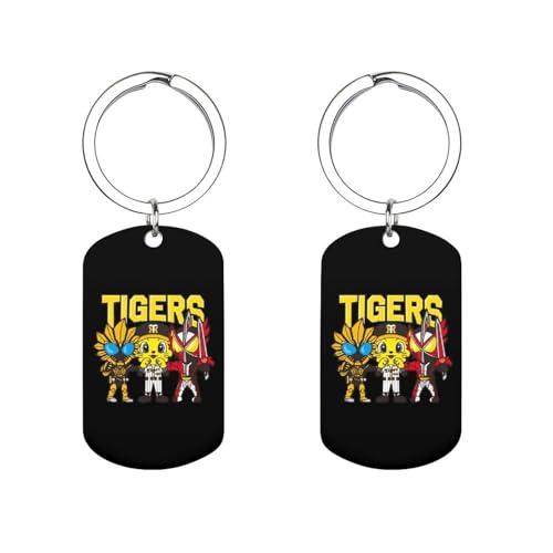 阪神タイガース　キーホルダー6個セット 阪神タイガースグッズ リフレクトキーホルダー トラッキー