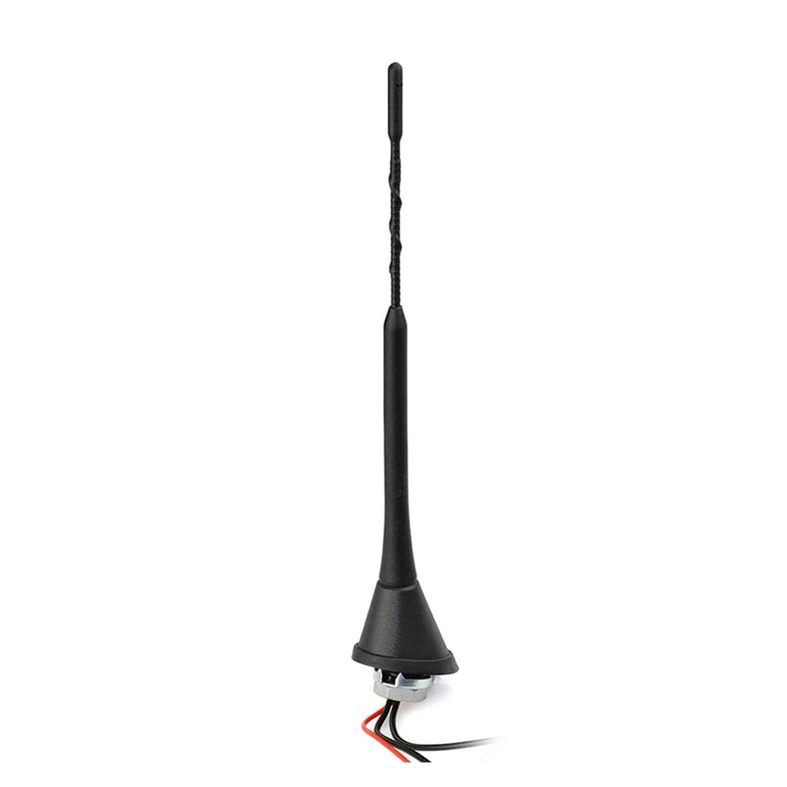 YANGQI yaoqijie 2 en 1 Am/FM Dab 10 dB Conjunto de Antena de Techo de automóvil 1452-1492 MHz Amplificador Aérea 12V 58 cm GPS Adaptadores de Cables Antena del Receptor Lasting (Color : Standard)