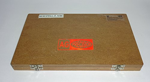Valve Seat & Face Cutter Set / Kit - 15 Pcs Set For Vintage Cars & Bikes In Wooden Case