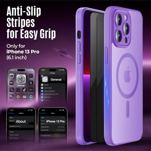 Image of Symcele Designed for iPhone 13 Pro Case, Light Purple