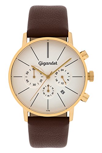 Montre pour homme Gigandet 3VNAG32/003 analogique avec mouvement quartz japonais