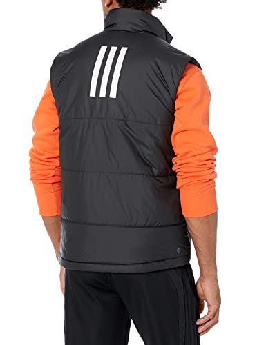 Adidas Outdoor Men's Bsc 3 Stripes Insulated Vest, Black, Medium #TOP1