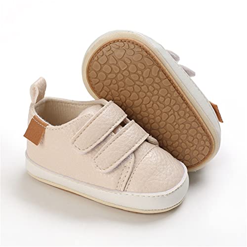 Baby Boys Girls First Walking Shoes Infant Non-Slip PU Leather Sneakers Toddler Newborn Loafers Flat𝘀 Shoes3