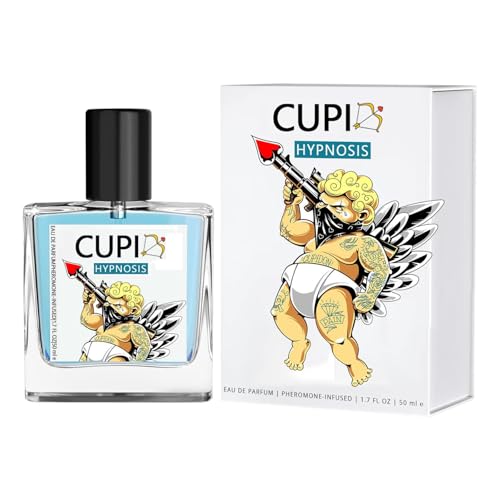EDETO Cupid Hypnosis Eau de Parfum for Men, Pheromone-Infused Fragrance with Citrus and Floral Notes, 1.7 Fl Oz Premium Beauty Cologne, Modern Design