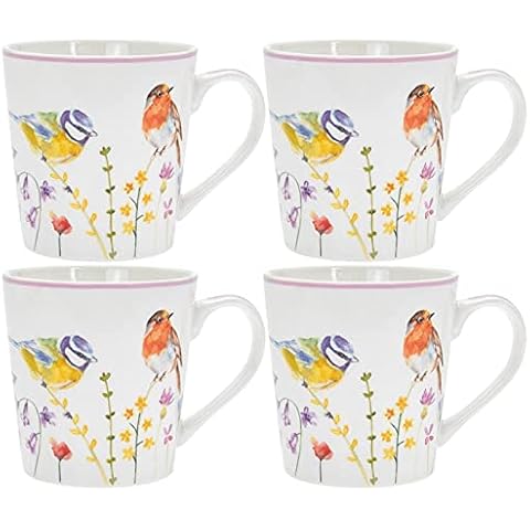 The Leonardo Collection Garden Birds Mug Set Cover