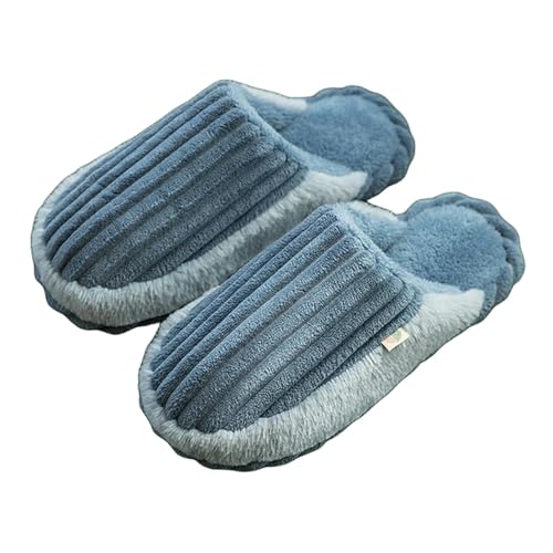 Slippers lovers en coton antidérapants pour des matins cocooning