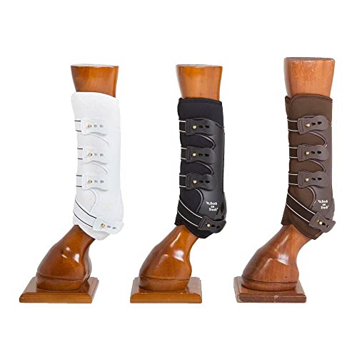 Back on Track Royal Work Boots Dressurgamaschen Hindleg NEU (M/VB, weiss)