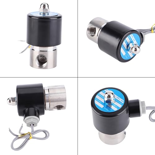 Vanne électrique DC 12V N/C stable pour chauffe-eau solaire