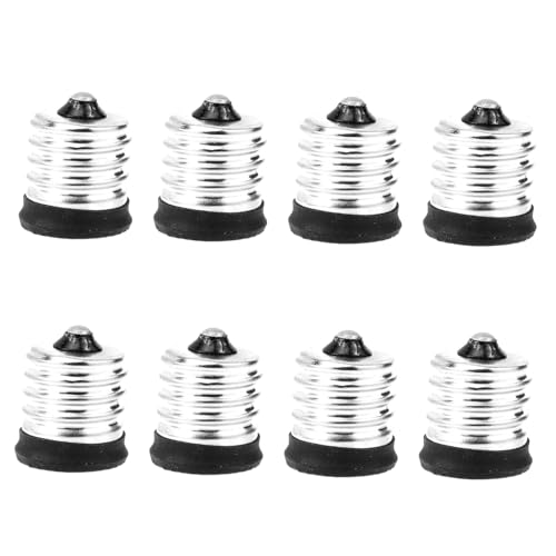 ELAYARD 8個 から変換灯頭アダプター 製素材採用で耐久性向上 簡単設置可能な電球ソケット変換器 ガレージや店舗など多用途対応