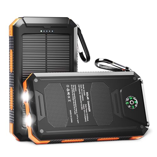 Solar Charger 38800mAh Portable Power Bank