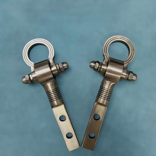 Image of Premium Ceiling Antique Brass Finish KADA for Patio JHULA, Superior HI-Grade Quality Life TIME WARRENTY, KADA Patio Swing, Hammock Swing16MM Rod with Weight Capacity of 2000KG, (Pack of 2PCS)