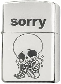 ZIPPO（ジッポー）２SV-SKULL かわいい スカル プレゼント (シルバー)