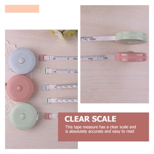 Cinta métrica flexible para costura 3 piezas 2 metros miniatura 7