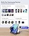 voppton for Samsung Galaxy Z Fold 7 6 5 4 Wireless Charger Station, Foldable 3 in 1 Wireless Charging Stand for Z Flip7 S25 Ultra/Galaxy Watch/Galaxy Buds, Charger Stand Dock for Travel