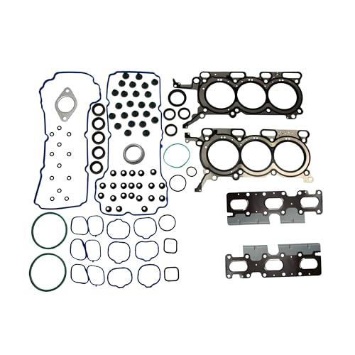 Image of DNJ HGS482 Engine Cylinder Head Gasket Set, Complete Head Repair Kit for 2008-2015 Lincoln, Mazda 6, CX-9, MKS 3.7L V6 24V DOHC 3726cc
