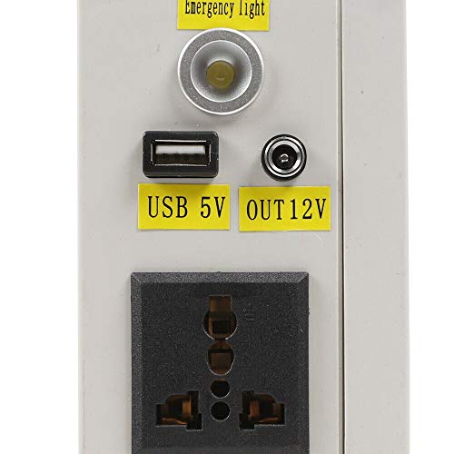 Generador Portátil de Manivela de Mano TK-150W-S DNYSYSJ con Salida USB y Fuente de Energía Solar miniatura 6