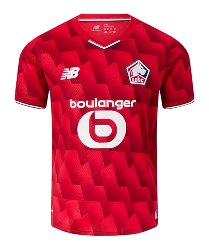 Image of New Balance Lille Home Shirt, Red, XXL