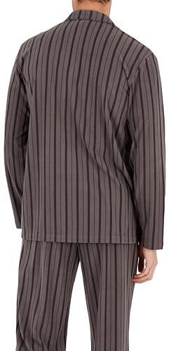 Emporio Armani Men's Printed Brushed Fabric Long Pajamas3