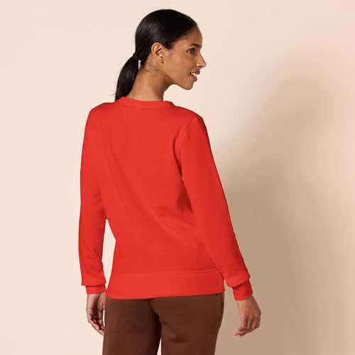 Image of Amazon Essentials Women's Fleece Crewneck Long Sleeve Pullover Sweatshirt (Available in Plus Size)