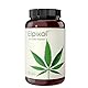 Elpixol® Hanföl Kapseln - Cannabisöl Kapseln hochdosiert mit Omega 3-6-9 (60 Stück) - 100% Hanfsamenöl Nativ und Kaltgepresst - 500mg veganes Cannabis Öl pro Kapsel - Laborgeprüft & Natürlich