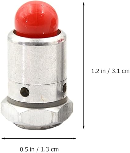 Miniatura 7 de TEHAUX Válvula de flotador de repuesto para olla a presión: Válvula de presión de liberación de vapor para piezas de repuesto universales de olla a